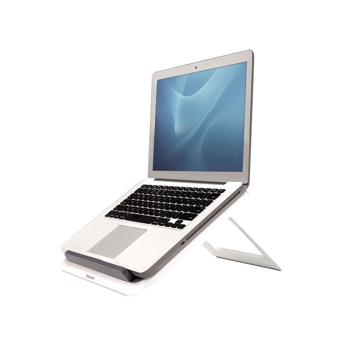 Fellowes Spire Series Soporte Elevador para Portatil - Ajustable en 7 Angulos - Tope Frontal - Plegable - Hasta 17 Pulgadas y 4kg