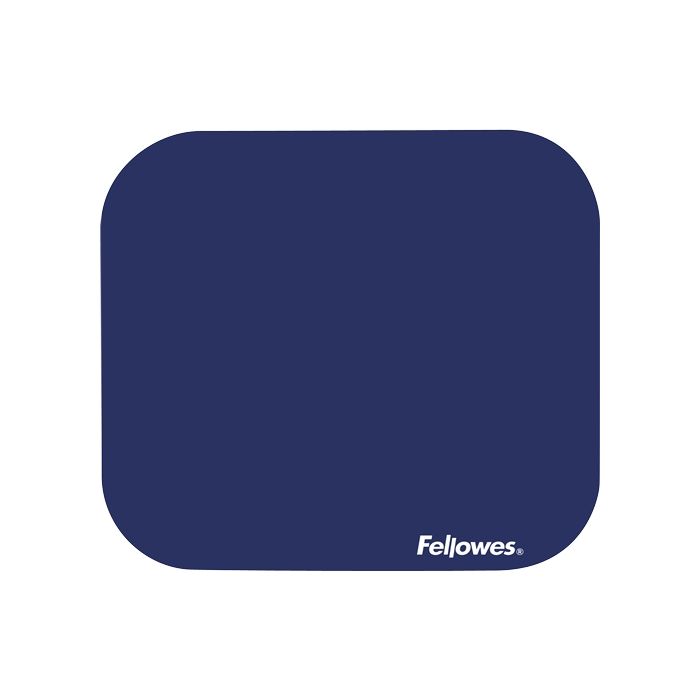 Fellowes Alfombrilla Premium - Base de Goma Antideslizante - Superficie de Poliester - 23.2x19.9cm - Color Azul