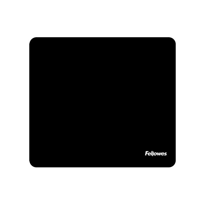 Fellowes Earth Series Alfombrilla Reciclada para Raton - Duradera y Facil de Limpiar - Base de Goma - 85% Material Reciclado - Color Negro