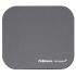 Fellowes Alfombrilla para Raton con Microban - Proteccion Antibacteriana - Base de Goma - 23.2x19.9cm - Color Gris