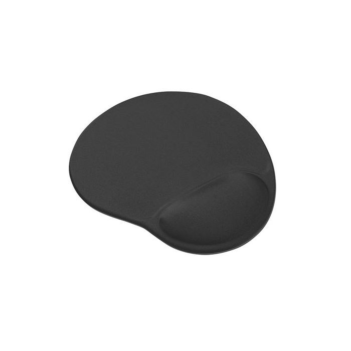 Cromad Alfombrilla Raton con Reposamuñecas de Gel - Base Antideslizante - Medidas 23.5x19.5 cm