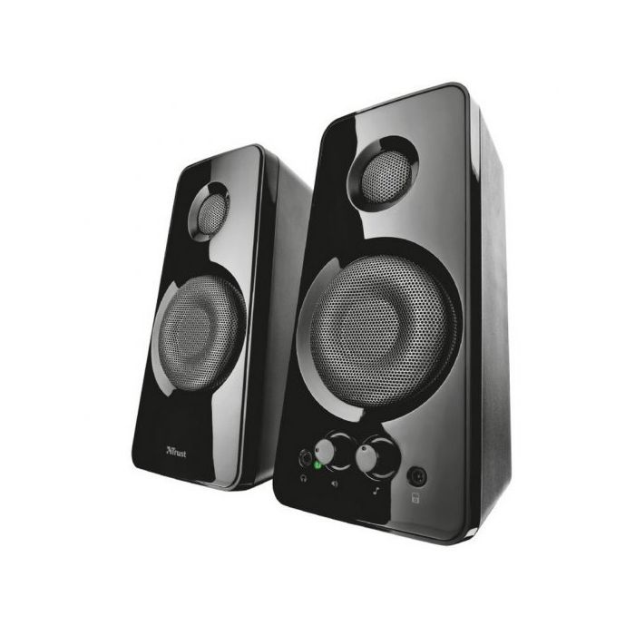 Trust Tytan Altavoces USB 2.0 36W - Control de Bajos y Volumen - Entrada Jack 3.5mm