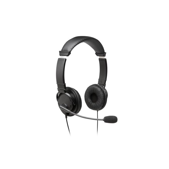 Kensington Auriculares HiFi USB con Microfono - Sonido Estereo - Gran Comodidad - Supresion de Ruido - Cable USB de 1.82m