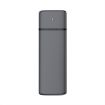 Aisens Caja Externa M.2 (NGFF) para SSD M.2 SATA/NVME a USB3.1 GEN2 - Color Gris