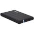 Tooq Carcasa Externa HDD/SDD 2.5" hasta 9,5mm SATA USB 3.0 - Color Negro