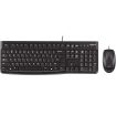Logitech MK120 Pack USB Teclado + Raton 1000dpi 3 Botones - Uso Ambidiestro - Color Negro