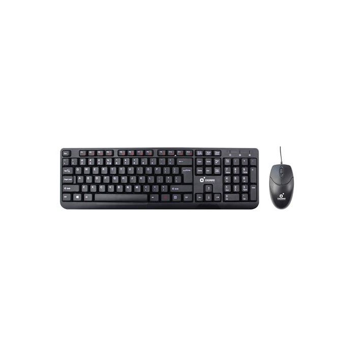 Cromad Pack USB Teclado + Raton 1000dpi 3 Botones