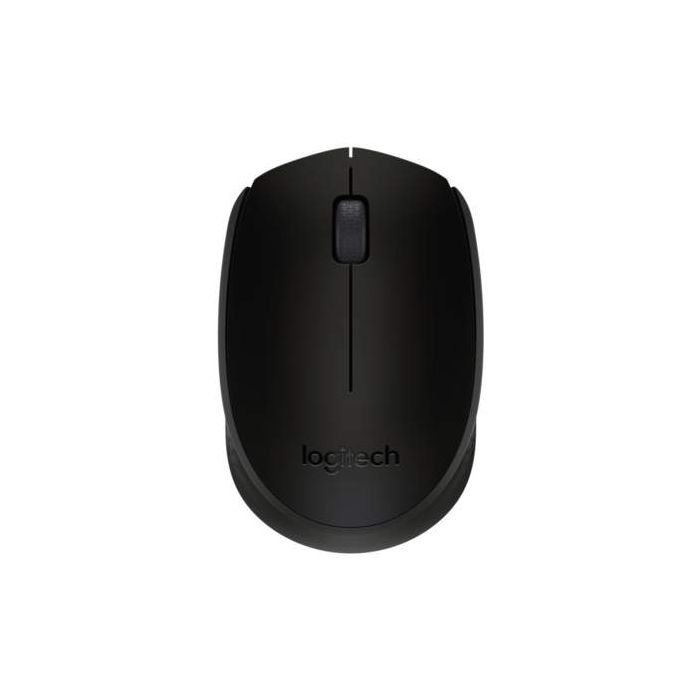 Logitech B170 Raton Inalambrico 1000dpi - 3 Botones - Uso Ambidiestro - Color Negro