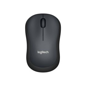 Logitech M220 Silent Raton Inalambrico 1000dpi - Silencioso - 3 Botones - Uso Ambidiestro - Color Gris