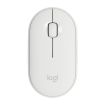 Logitech Pebble M350 Raton Inalambrico USB 1000dpi - 3 Botones - Uso Ambidiestro - Color Blanco