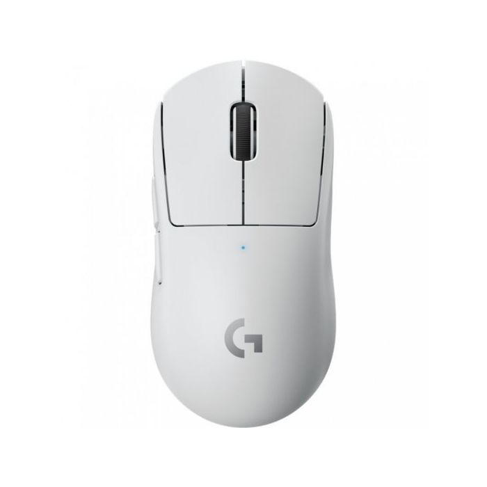 Logitech Pro X Superlight Raton Inalambrico USB 25400dpi - 4 Botones - Recargable - Super Ligero - Tecnologia Lightspeed - Uso Diestro - Color Blanco