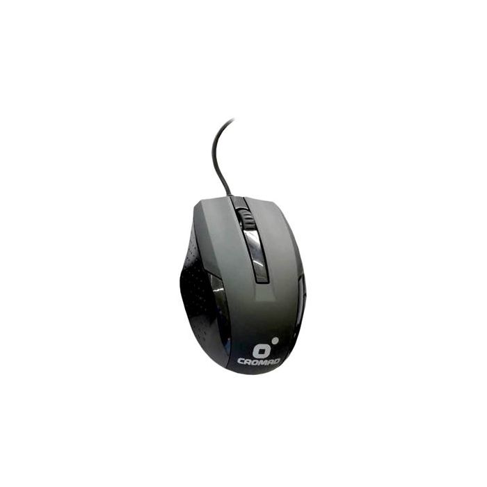 Cromad X53 Raton USB 2.0 - 3 Botones - Uso Ambidiestro - Cable de 1.50m