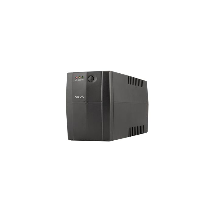 NGS Fortress 900 V3 SAI 600VA UPS 360W - Tecnologia Off Line - 2x Schukos - Proteccion Sobrecargas y Cortocircuitos