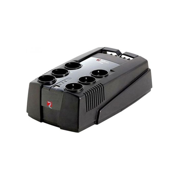 Riello i-Plug SAI 60-600 VA / 360W  Offline - USB 2.0, 6x Shucko + 2x IEC