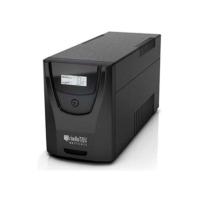 Riello Net Power SAI 2000VA 1200W - Tecnologia Line Interactive - USB, RS-232, 6x IEC 320