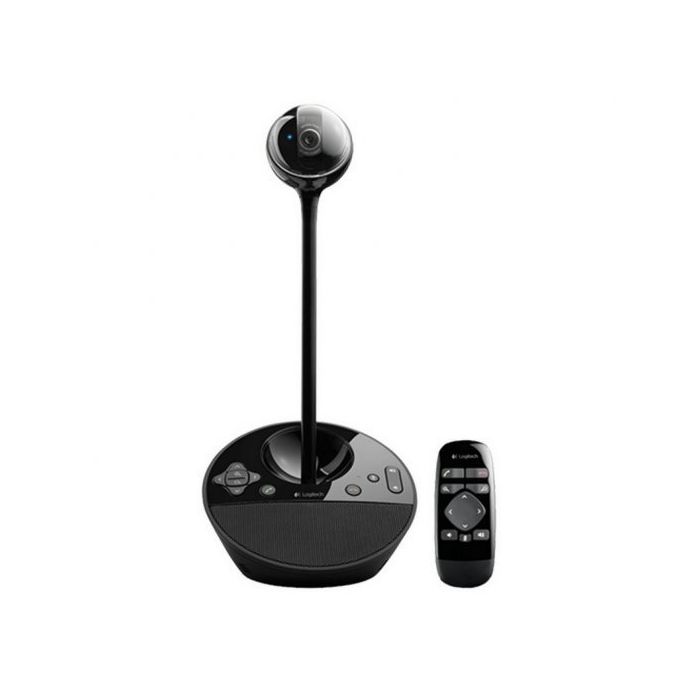 Logitech BCC950 Sistema de Videoconferencias HD 1080p - USB 2.0 - Microfono y Altavoz Integrados - Enfoque Automatico - Mando a Distancia - Color Negro