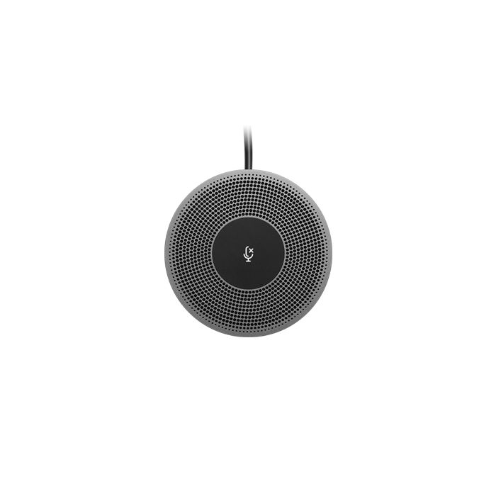 Logitech MeetUp Microfono de Expansion - Cable de 6m - Color Negro