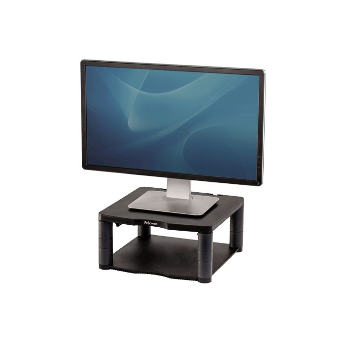 Fellowes Soporte para Monitor Premium - Ajustable en 5 Alturas - Hasta 36kg - Color Grafito