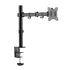 Cromad Soporte de Mesa con Brazo Articulado para Monitor de 13"-32" - Giratorio, Inclinable y Extensible - Gestion de Cables - Peso Max 8kg - VESA 100x100mm