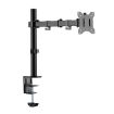 Cromad Soporte de Mesa con Brazo Articulado para Monitor de 13"-32" - Giratorio, Inclinable y Extensible - Gestion de Cables - Peso Max 8kg - VESA 100x100mm
