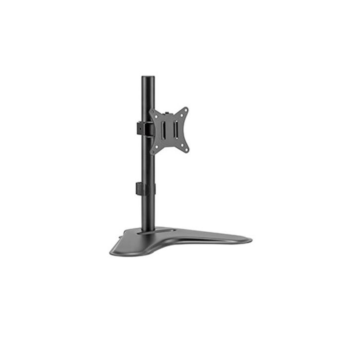 Cromad Soporte de Mesa con Base para Monitor de 17"-32" - Giratorio, Inclinable - Gestion de Cables - Peso Max 9kg - VESA 100x100mm