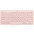 Logitech K380 Teclado Inalambrico Bluetooth - Hasta 3 Dispositivos Simultaneamente - Color Rosa
