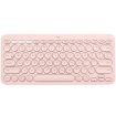 Logitech K380 Teclado Inalambrico Bluetooth - Hasta 3 Dispositivos Simultaneamente - Color Rosa