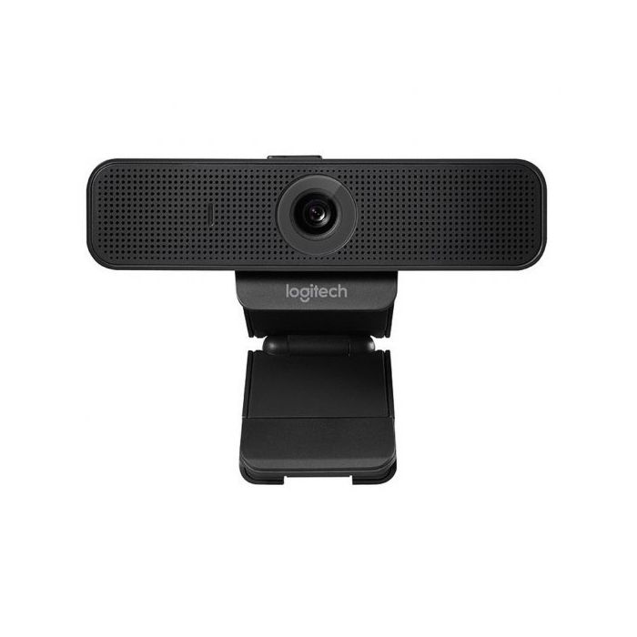 Logitech C925e Webcam HD 1080p - USB 2.0 - Microfono Integrado - Enfoque Automatico - Angulo de Vision 78º - Cable de 1.83m - Color Negro