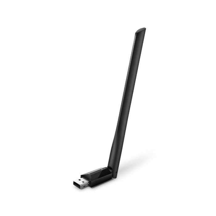 TP-LINK Archer T2U Plus AC600 Adaptador USB Inalambrico de Alta Ganancia Doble Banda - Wi-Fi Alta velocidad - Doble Banda Inalambrica - Antena Alta Ganancia Gira 180º - Soporta los Ultimos Sistemas