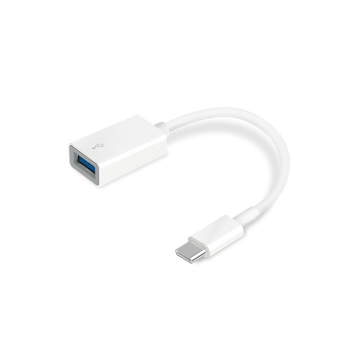 Tp-link Adaptador Super Rapido de USB-C 3.0 a USB-A - Soporta OTG - Color Blanco