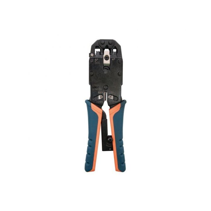 Nanocable Tenaza Crimpadora de Carraca para Conectores RJ45, RJ12, RJ11, RJ10