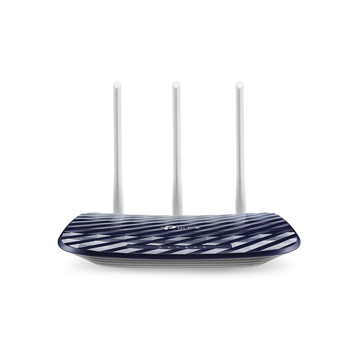 TP-Link Router Inalambrico de Banda Dual AC750 -  300MB en 2,4GHZ y 433MB en 5GHZ - 4P Ethernet - 2 Antenas Fijas