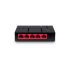 Mercusys Switch 5 Puertos Gigabit RJ45 10/100/1000Mbps - Diseño Compacto - Plug & Play - Tecnologia Verde