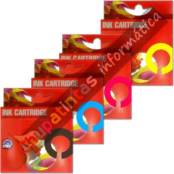 Brother LC980/LC1100/LC985 Pack de 4 Cartuchos de Tinta Genéricos-2