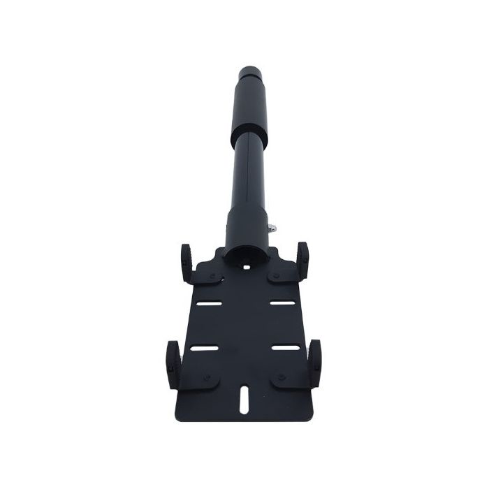 Approx Soporte para Datafono con Brazo Extensible - Longitud 40cm - Zona Engomada y Clips de Sujecion - Gestion de Cables