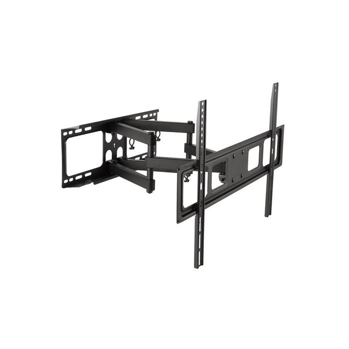 Cromad Soporte de Pared con Doble Brazo Articulado para TV de 32"-70" - Compatible con TV Curva - Giratorio, Inclinable y Extensible - Peso Max 40Kg - VESA 600x400mm