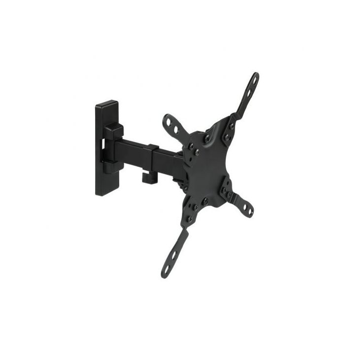 Tooq Soporte de Pared con Brazo para TV de 13"-42" - Giratorio e Inclinable - Gestion de Cables - Peso Max 20kg - VESA 200x200mm - Color Negro