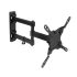 Tooq Soporte de Pared con Brazo Articulado para TV de 13"-42" - Giratorio e Inclinable - Gestion de Cables - Peso Max 20kg - VESA 200x200mm - Color Negro