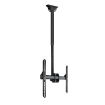 Tooq Soporte de Techo Giratorio para TV de 32"-55" - Peso Max 50kg - VESA 400x400mm