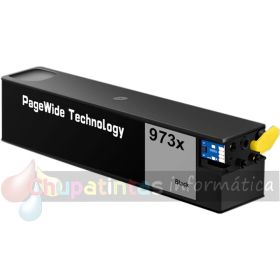 HP 973X Negro Cartucho de Tinta Pigmentada Genérico - Reemplaza L0S07AE