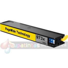 HP 973X Amarillo Cartucho de Tinta Pigmentada Genérico - Reemplaza F6T83AE