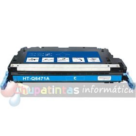 HP Q6471A Cian Cartucho de Tóner Genérico - Reemplaza 502A-1