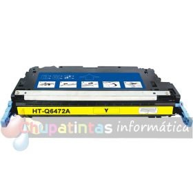 HP Q6472A Amarillo Cartucho de Tóner Genérico - Reemplaza 502A-1
