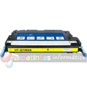 HP Q7582A Amarillo Cartucho de Tóner Genérico - Reemplaza 503A-1