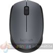 Logitech M170 Raton Inalambrico 1000dpi - 3 Botones - Uso Ambidiestro - Color Gris/Negro
