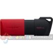 Kingston DataTraveler Exodia M Memoria USB 128GB - USB 3.2 Gen 1 - Capuchon Movil - Enganche para Llavero - Color Negro/Rojo(Pendrive)