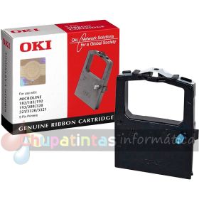 OKI ML182/ML280/ML3320 Negra Cinta Matricial Original - 09002303