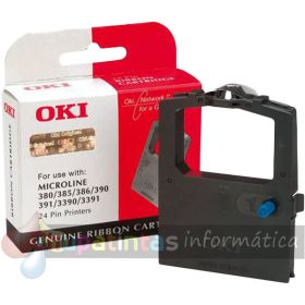 OKI ML380/ML390/ML3390 Negra Cinta Matricial Original - 09002309
