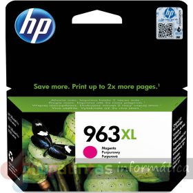 HP 963XL Magenta Cartucho de Tinta Original - 3JA28AE