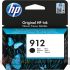 HP 912 Negro Cartucho de Tinta Original - 3YL80AE